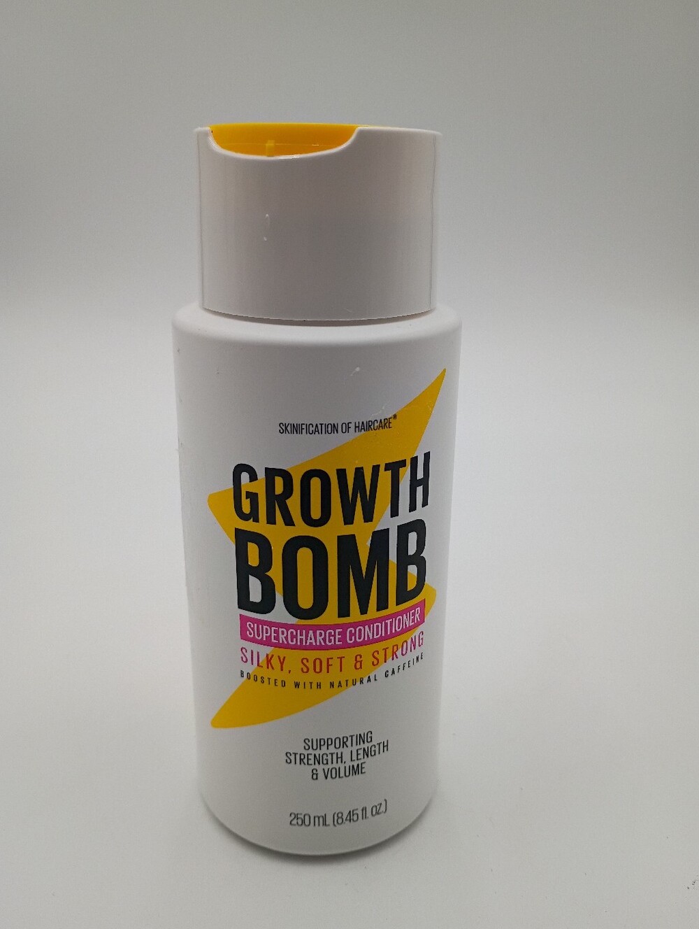 Growth Bomb Supercharge Conditioner With Caffeine Boost 8.45 fl oz.